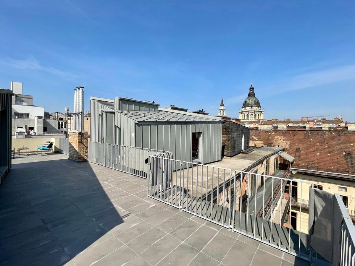 Penthouse W Private Rooftop And Free Parking Budapest Exterior foto