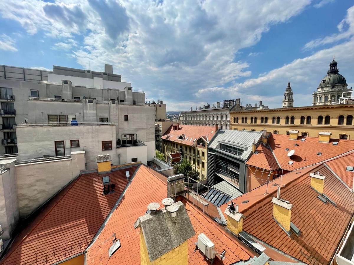 Penthouse W Private Rooftop And Free Parking Budapest Exterior foto